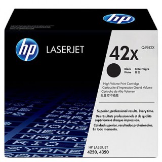 HP Laser jet Q5942X (42X) ตลับหมึกแท้ พิมพ์งานสีขาว-ดำ